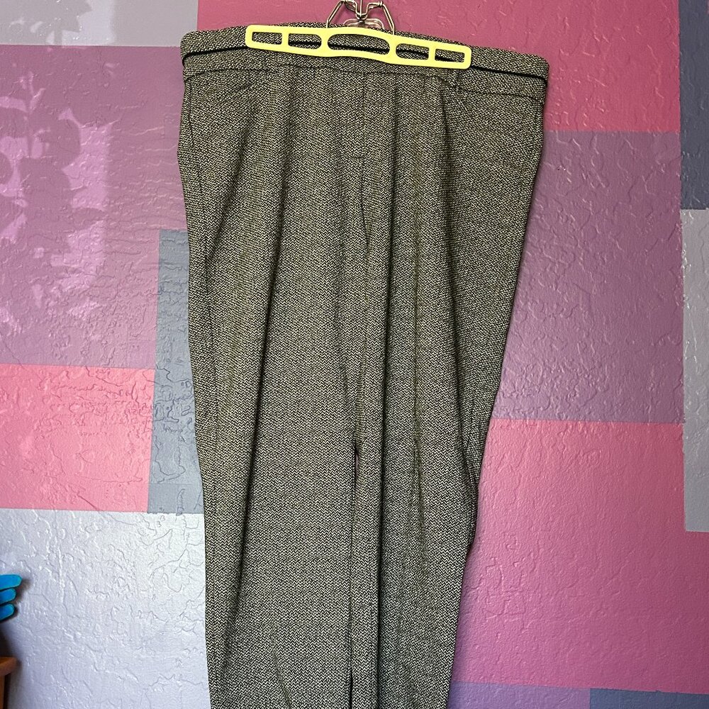 Zac & Rachel Black Tweed Pants - 16